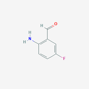 molecular formula C7H6FNO B139799 2-Amino-5-fluorobenzaldehyde CAS No. 146829-56-3