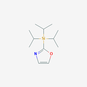 molecular formula C12H23NOSi B1398014 2-三异丙基甲硅氧基恶唑 CAS No. 433332-27-5