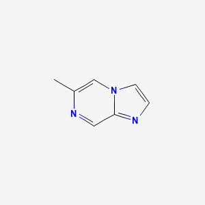 molecular formula C7H7N3 B1398020 6-Methylimidazo[1,2-a]pyrazine CAS No. 1346157-11-6