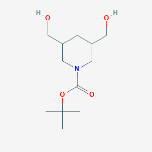 1-Tert-butyl 3,5-bis(hydroxymethyl)piperidine-1-carboxylate