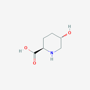 molecular formula C6H11NO3 B139803 (2R,5S)-5-羟基哌啶-2-羧酸 CAS No. 138662-60-9