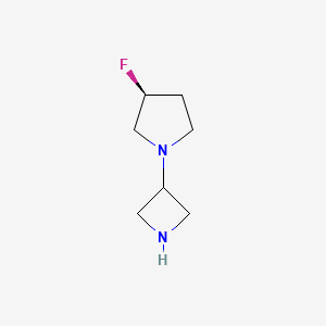 (S)-1-azetidin-3-yl-3-fluoropyrrolidine