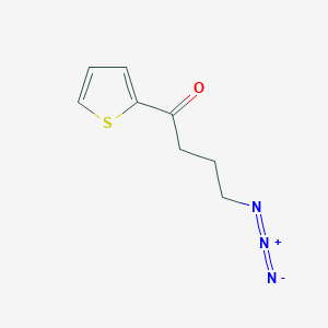 molecular formula C8H9N3OS B1398063 4-Azido-1-(2-thienyl)butan-1-one CAS No. 849052-09-1