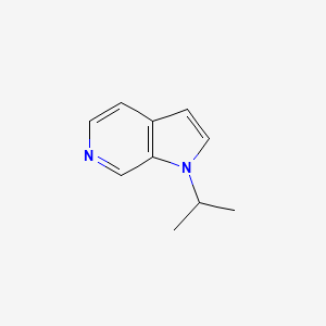 molecular formula C10H12N2 B1398067 1-异丙基-1H-吡咯并[2,3-c]吡啶 CAS No. 1221153-83-8