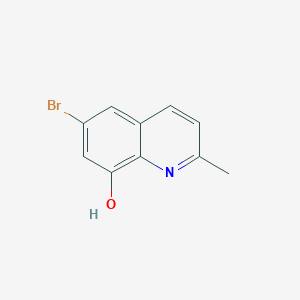 molecular formula C10H8BrNO B13980856 6-Bromo-2-methylquinolin-8-ol 