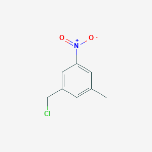 molecular formula C8H8ClNO2 B13980867 1-(Chloromethyl)-3-methyl-5-nitrobenzene 