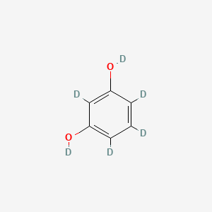 molecular formula C6H6O2 B1398090 1,3-Dihydroxybenzene-d6 CAS No. 70938-00-0