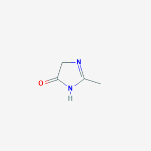 molecular formula C4H6N2O B13980966 2-Methyl-1,4-dihydroimidazol-5-one CAS No. 4915-81-5
