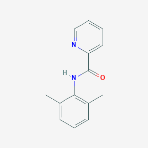 molecular formula C14H14N2O B139811 N-(2,6-dimethylphenyl)pyridine-2-carboxamide CAS No. 39627-98-0