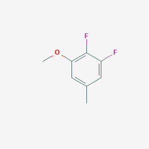 molecular formula C8H8F2O B1398147 2,3-Difluoro-5-methylanisole CAS No. 1806331-94-1
