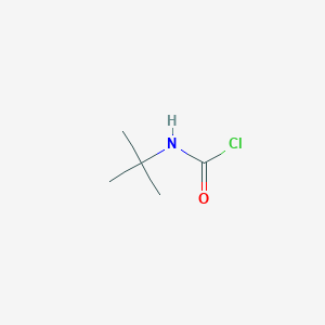 molecular formula C5H10ClNO B13981507 Tert-butylcarbamyl chloride CAS No. 41891-21-8