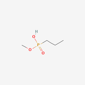 molecular formula C4H11O3P B13981622 Propylphosphonic acid methyl ester CAS No. 53621-95-7