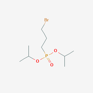 molecular formula C9H20BrO3P B13981810 Dipropan-2-yl (3-bromopropyl)phosphonate CAS No. 53773-77-6