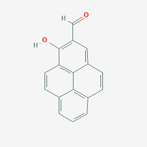 molecular formula C17H10O2 B13981842 1-Hydroxypyrene-2-carbaldehyde 