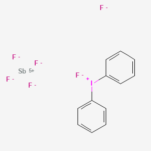 molecular formula C12H10F6ISb B13981863 Diphenyliodonium hexafluoroantimonate CAS No. 52754-92-4