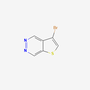 molecular formula C6H3BrN2S B13981928 3-Bromothieno[2,3-d]pyridazine CAS No. 697-65-4