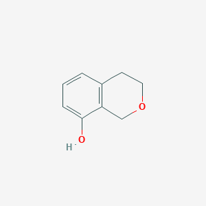 molecular formula C9H10O2 B13982062 Isochroman-8-ol 