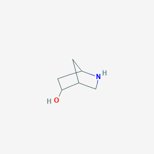 molecular formula C6H11NO B1398216 2-Aza-bicyclo[2.2.1]heptan-5-ol CAS No. 1365570-43-9