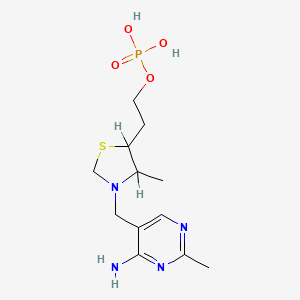 molecular formula C12H21N4O4PS B13982173 Tetrahydrothiamin monophosphate CAS No. 60689-64-7