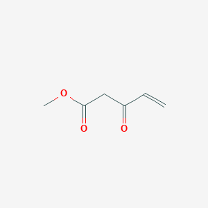 molecular formula C6H8O3 B13982486 Methyl 3-oxo-4-pentenoate CAS No. 37734-05-7