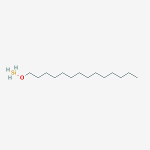 molecular formula C14H32OSi B13982615 Tetradecoxysilane 