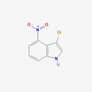 molecular formula C8H5BrN2O2 B139827 3-Bromo-4-nitro-1H-indole CAS No. 126807-08-7
