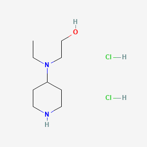 2-[Ethyl(4-piperidinyl)amino]-1-ethanol dihydrochloride