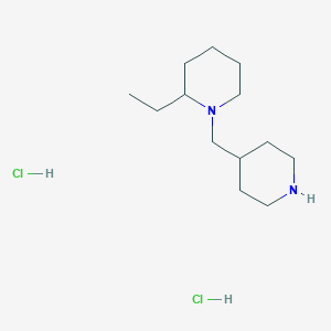 2-Ethyl-1-(4-piperidinylmethyl)piperidine dihydrochloride
