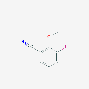 molecular formula C9H8FNO B13982743 2-Ethoxy-3-fluorobenzonitrile 