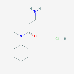 3-Amino-N-cyclohexyl-N-methylpropanamide hydrochloride