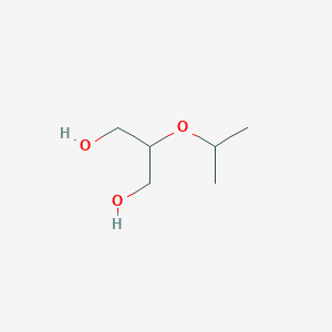 molecular formula C6H14O3 B13982772 Glycerol alpha-isopropyl ether CAS No. 73757-65-0