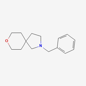 molecular formula C15H21NO B13982790 2-Benzyl-8-oxa-2-azaspiro[4.5]decane 