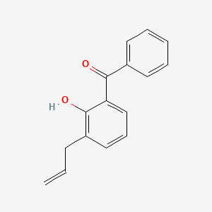 molecular formula C16H14O2 B13982809 [2-Hydroxy-3-(prop-2-en-1-yl)phenyl](phenyl)methanone CAS No. 46874-86-6