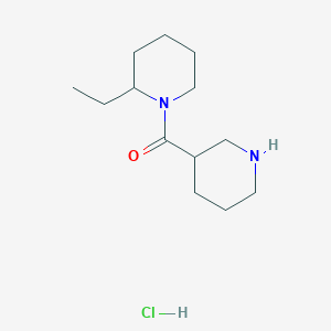 (2-Ethyl-1-piperidinyl)(3-piperidinyl)methanone hydrochloride