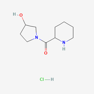 (3-Hydroxy-1-pyrrolidinyl)(2-piperidinyl)-methanone hydrochloride