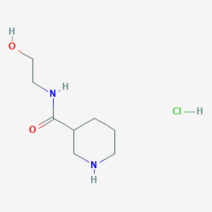 N-(2-Hydroxyethyl)-3-piperidinecarboxamide hydrochloride