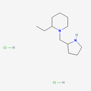 2-Ethyl-1-(2-pyrrolidinylmethyl)piperidine dihydrochloride