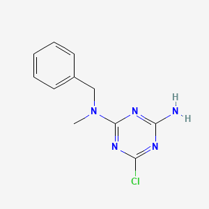 N2-Benzyl-6-chloro-N2-methyl-1,3,5-triazine-2,4-diamine