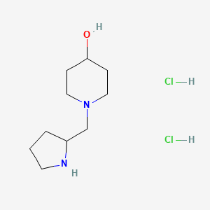 1-(2-Pyrrolidinylmethyl)-4-piperidinol dihydrochloride