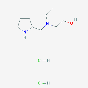 2-[Ethyl(2-pyrrolidinylmethyl)amino]-1-ethanol dihydrochloride