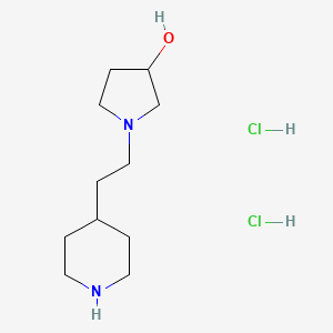 1-[2-(4-Piperidinyl)ethyl]-3-pyrrolidinol dihydrochloride