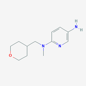 N2-Methyl-N2-(tetrahydro-2H-pyran-4-ylmethyl)-2,5-pyridinediamine