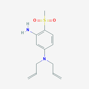 N1,N1-Diallyl-4-(methylsulfonyl)-1,3-benzenediamine