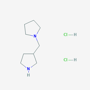 1-(3-Pyrrolidinylmethyl)pyrrolidine dihydrochloride
