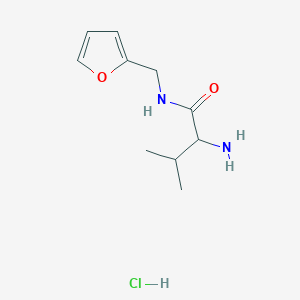 2-Amino-N-(2-furylmethyl)-3-methylbutanamide hydrochloride