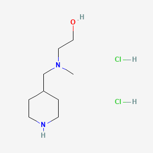 2-[Methyl(4-piperidinylmethyl)amino]-1-ethanol dihydrochloride