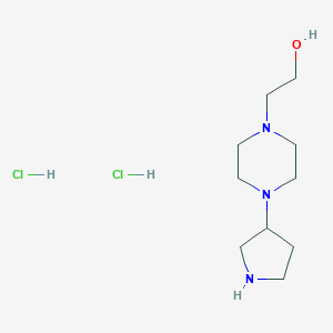 2-[4-(3-Pyrrolidinyl)-1-piperazinyl]-1-ethanol dihydrochloride