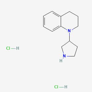 1-(3-Pyrrolidinyl)-1,2,3,4-tetrahydroquinoline dihydrochloride
