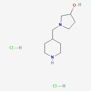 1-(4-Piperidinylmethyl)-3-pyrrolidinol dihydrochloride