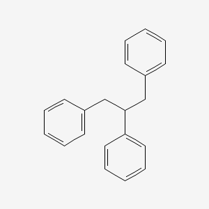 molecular formula C21H20 B13983524 1,2,3-Triphenylpropane 